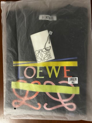 T-shirt Loewe Anagram Logo Multicolore