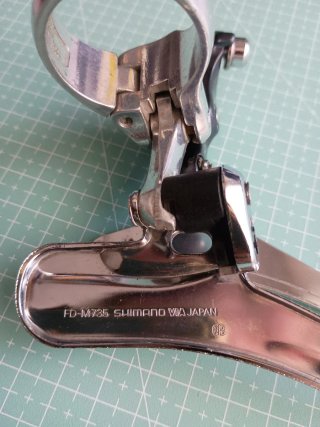 Desviador Shimano Deore XT FD-M735