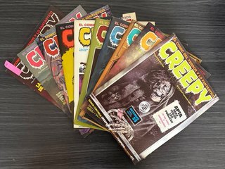 Colección de cómics Creepy Toutain Editor nº 1-63