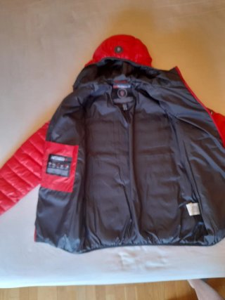 Abrigo Geographical Norway Rojo