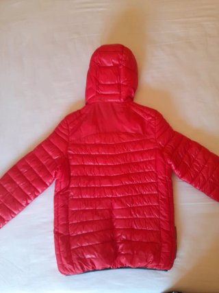 Abrigo Geographical Norway Rojo