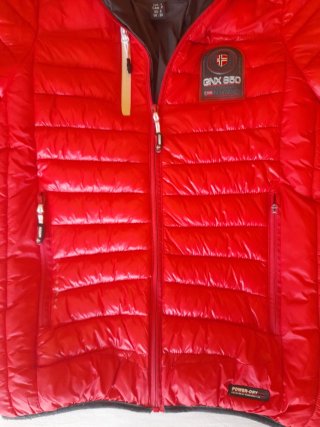 Abrigo Geographical Norway Rojo
