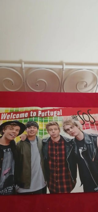 Poster 5 Seconds of Summer-Welcome to Portugal