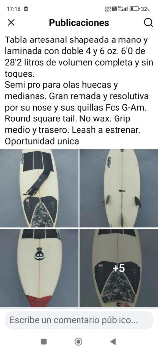 Tabla de surf semi-pro