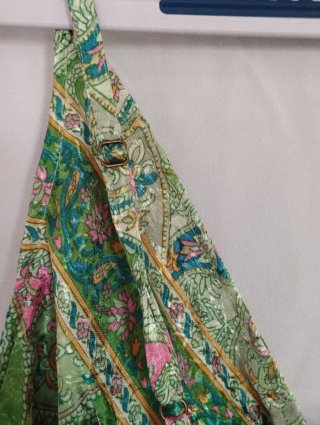Vestido largo boho multicolor talla única