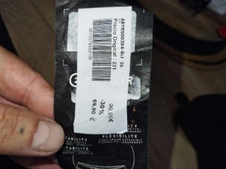 Pantalón Billabong Negro Talla 36