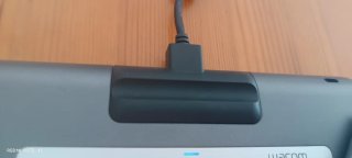 Tablet Firma Digital Wacom Gris/Blanco STU 430