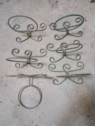 Macetero de pared de metal