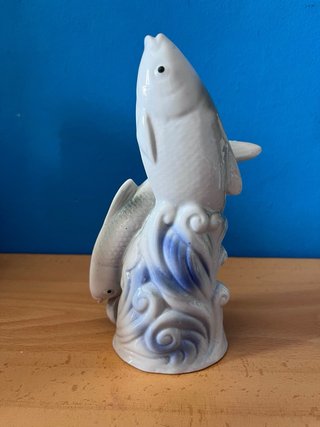 Figura decorativa de peces