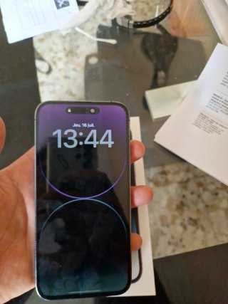 iPhone Apple Negro/Plateado