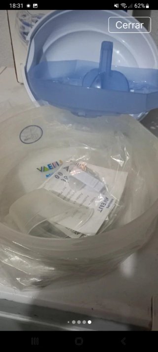 Esterilizador Philips Avent Microondas