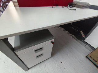 Mesa de oficina doble Dynamobel Tec