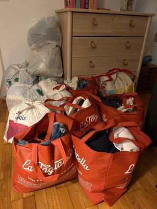 14 Bolsas Ropa Varias Marcas 400€