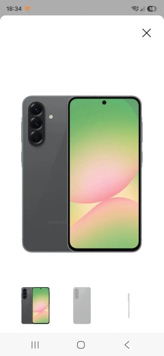 Samsung Galaxy A56 5G 128GB 8GB RAM Gris