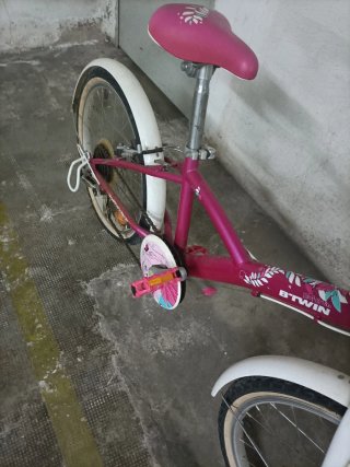 Bicicleta niña rosa 24 pulgadas