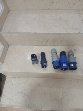 Clavijas 220V IP44 y 32A
