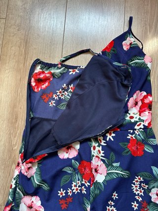 Mono largo con estampado floral