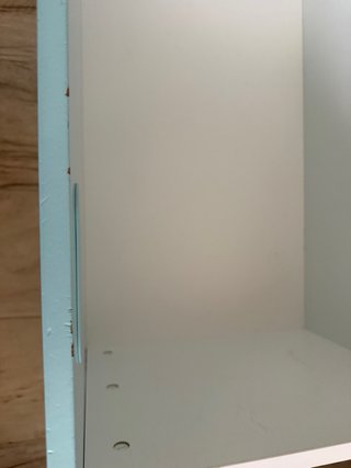 Banco almacenaje juguetes Ikea blanco/verde