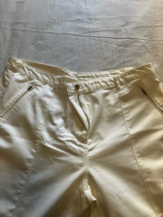 Pantalón mujer blanco. Talla 60. Sin estrenar.