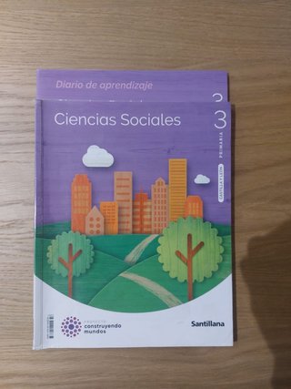 Libro Sociales tercero de primaria Santillana