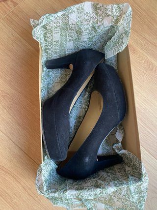 Zapatos de tacón Unisa negros talla 39