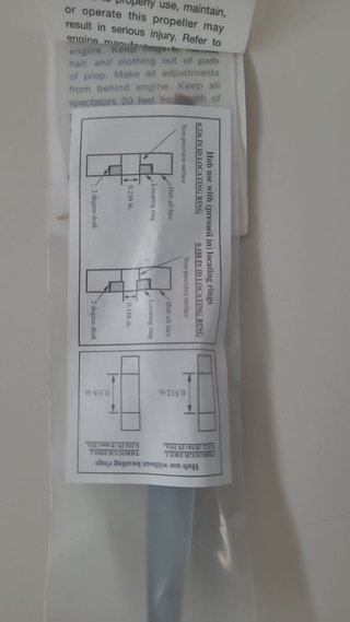 Lote Lote 4 Hélices RC APC (6x4E y 4.7x4.2)