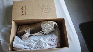Sandalias Toni Pons Beige/Blanco Nuevas