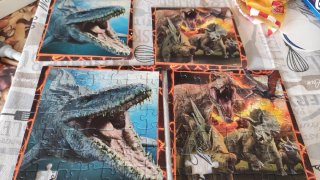Puzzle Ravensburger Jurassic World 3x49