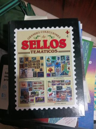 Libro Grandes Colecciones Sellos Temáticos