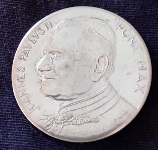MEDALLA CONMEMORATIVA JUAN PABLO II