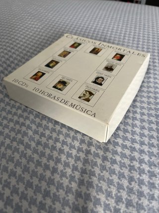 Caja 10 CDs Clásicos Inmortales