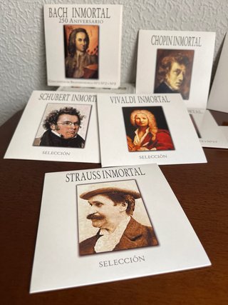 Caja 10 CDs Clásicos Inmortales