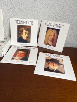 Caja 10 CDs Clásicos Inmortales