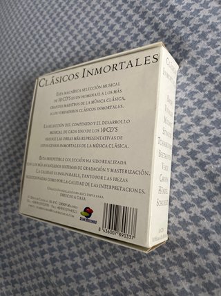 Caja 10 CDs Clásicos Inmortales