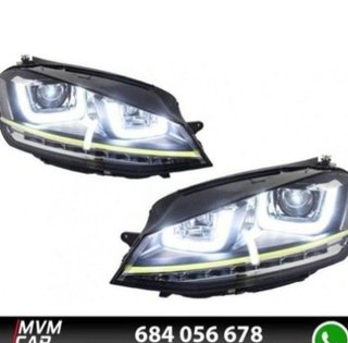 Faros delanteros Led Volkswagen Golf VII 7 Yellow