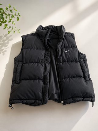 Chaleco Nike Plumas Grueso Talla M -hombre