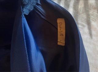 Vestido azul eléctrico