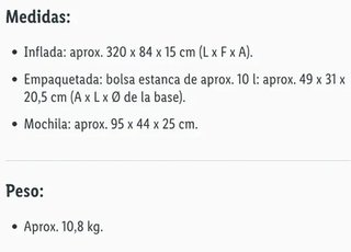Tabla Paddle Surf Hinchable Mistral 10.5