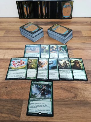 100 Verdes SIN REPETIR Cartas Magic lote mtg