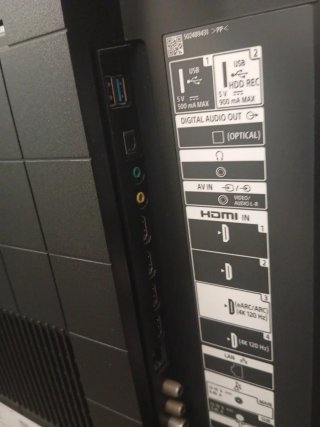 Televisor Sony Negro para arreglr o despiece