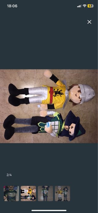 Peluche Playmobil Gigante Caballero y Pirata