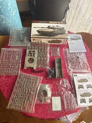Maqueta Tanque Merkava Mk.3D Early MENG