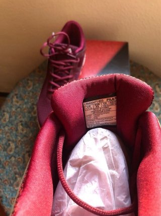 Zapatillas Fila Rojas