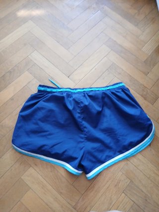 Bañador hombre azul y blanco