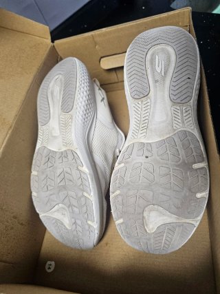 Skechers Talla 39 Beige/Blanco