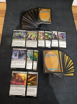 Refuerzo de Deck  + 100 Cartas Variadas Negras MTG