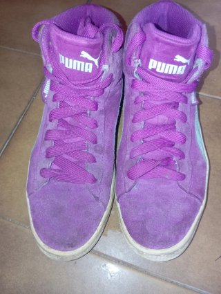 Scarpe Puma Viola Alte