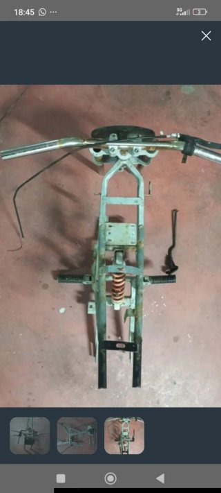 Chasis minimoto pit bike dirt bike