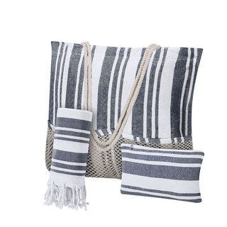 Set de playa con bolso y toalla