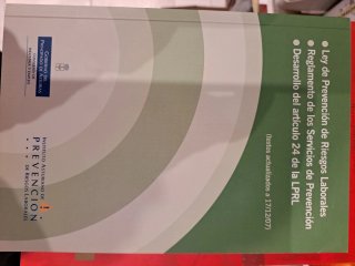 Conjunto libros Prevención de Riesgos Laborales